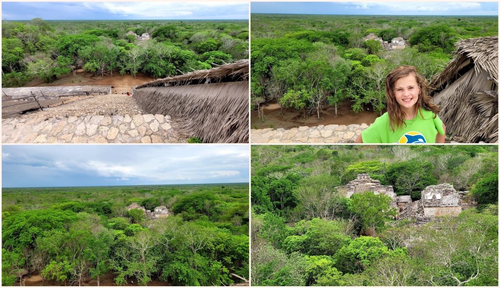 From the top of Ek Balam, Mexico